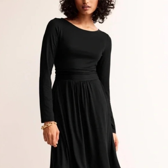 Boden Dresses & Skirts - *BODEN* Black Long Sleeve Abigail Dress Size 8